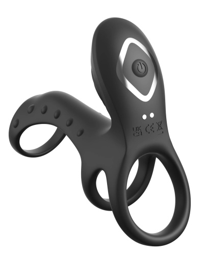 Черная насадка на пенис Ultimate Couples Cage Pro фото 3