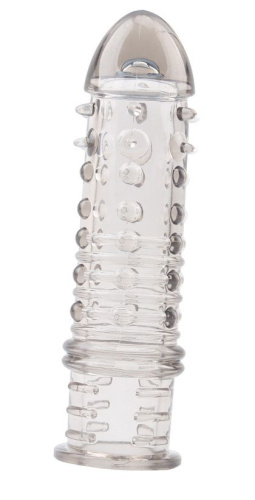 Дымчатая насадка на пенис Swirls Sleeve - 16 см. Дымчатая насадка на пенис Swirls Sleeve - 16 см.