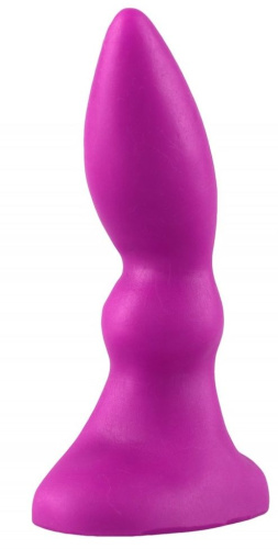 Фиолетовая коническая пробка - 10 см. фото 3