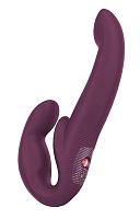 Сливовый безремневой страпон Share Vibe Pro