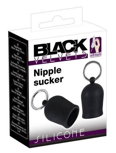 Помпы для сосков Black Velvets Nipple Suckers фото 4
