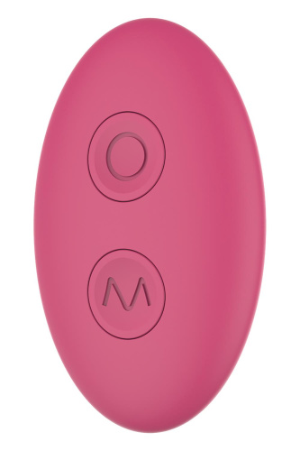 Розовый вибратор с возвратно-поступательными движениями Up And Down Vibe фото 5