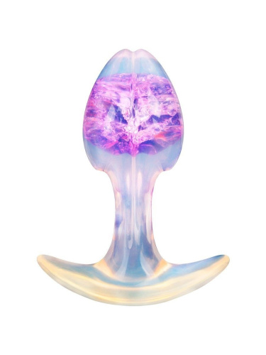 Сиреневатая анальная втулка - 8,2 см. фото 2 Сиреневатая анальная втулка - 8,2 см. фото 2