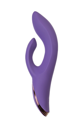 Фиолетовый вибратор-кролик Fingie с функцией Come-Hither - 21,6 см. фото 5