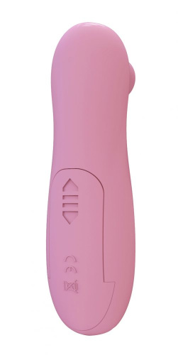 Розовый вакуумный вибростимулятор клитора Ace фото 3