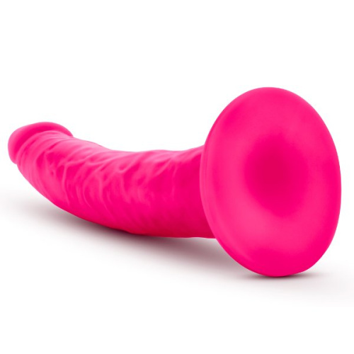Розовый фаллоимитатор 7.5 Inch Silicone Dual Density Cock - 19 см. фото 5