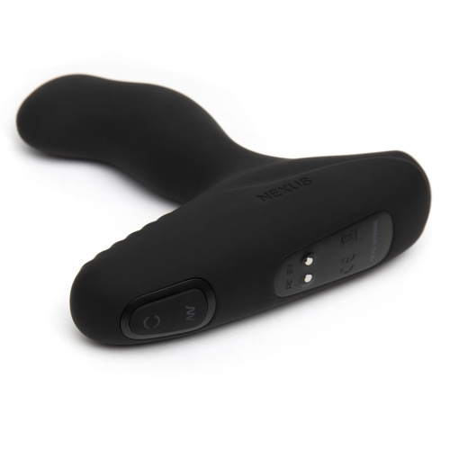 Чёрный массажер простаты NEXUS REVO INTENSE 2.0 с вращающейся головкой фото 2