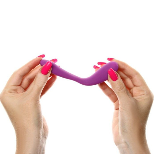 Фиолетовый стимулятор для пар с вибропулей фото 8