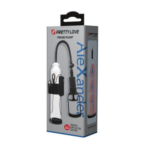 Прозрачная вакуумная помпа с вибрацией AleXander фото 3