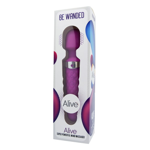 Фиолетовый wand-вибратор Be Wanded - 20 см. фото 3