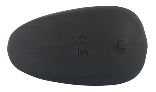 Черный вибростимулятор простаты Butt Plug с функцией расширения - 10,7 см. фото 6