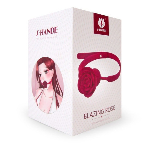 Розовый виброкляп Blazing Rose фото 4