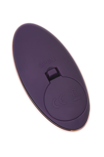 Фиолетовое виброяйцо с имитацией фрикций Bumpy фото 3