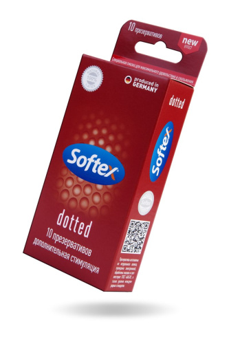 Презервативы с дополнительной стимуляцией Softex Dotted - 10 шт. фото 2
