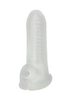 Белый фаллоудлинитель Striker - 13,5 см.