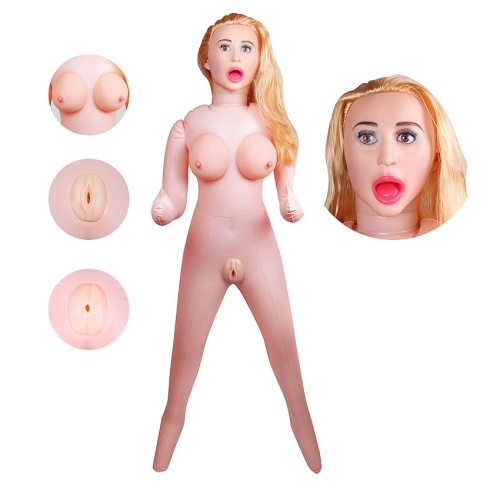 Надувная секс-кукла с вибрацией Синди фото 4