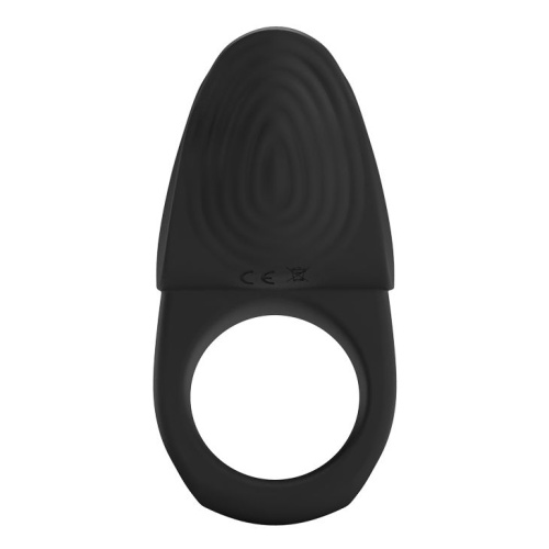 Черное эрекционное кольцо с вибрацией Vibrating Susanna фото 3