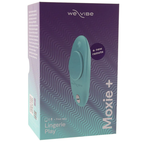 Аквамариновый вибратор We-Vibe Moxie+ фото 6