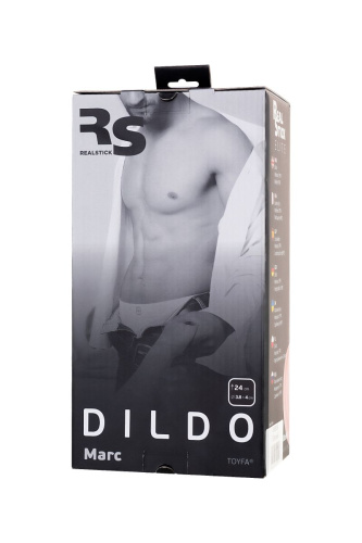 Телесный фаллоимитатор  RealStick Elite DILDO Marc - 24 см. фото 7