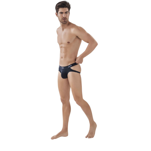 Черные мужские трусы-джоки Venture Jockstrap фото 3