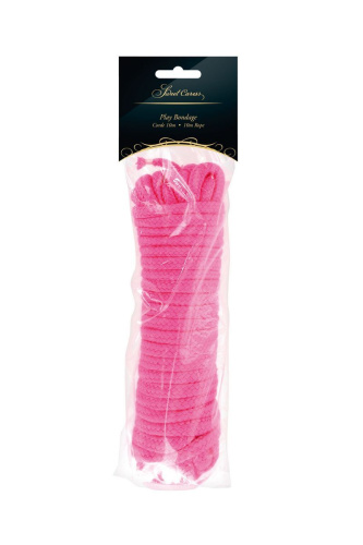 Розовая веревка для связывания Sweet Caress Rope - 10 метров фото 2