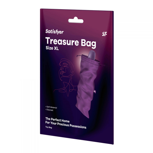 Фиолетовый мешочек для хранения игрушек Treasure Bag XL фото 2