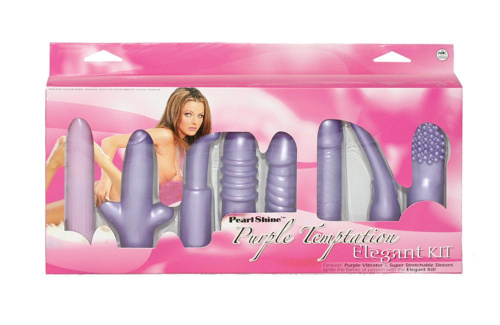 Фиолетовый вибронабор Purple Temptation фото 2 Фиолетовый вибронабор Purple Temptation фото 2