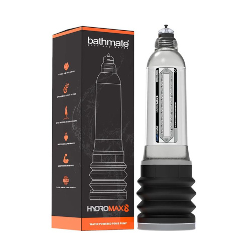 Прозрачная гидропомпа Bathmate HydroMAX8 фото 2