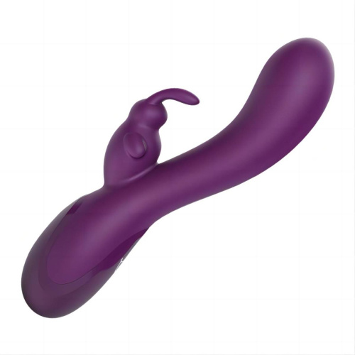 Фиолетовый вибратор-кролик Craybit Rabbit Vibrator - 21 см. фото 6