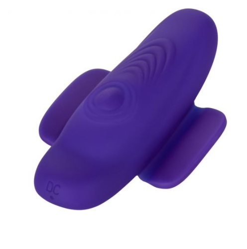 Фиолетовый стимулятор в трусики Lock-N-Play Remote Pulsating Panty Teaser фото 6