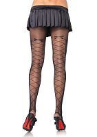 Колготки c рисунком, имитирующим шнуровку