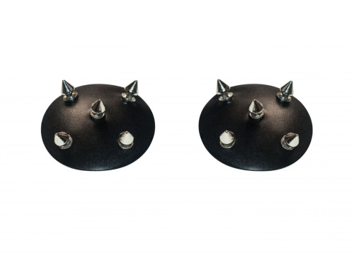 Черные пэстисы с шипами Royce фото 2 Черные пэстисы с шипами Royce фото 2