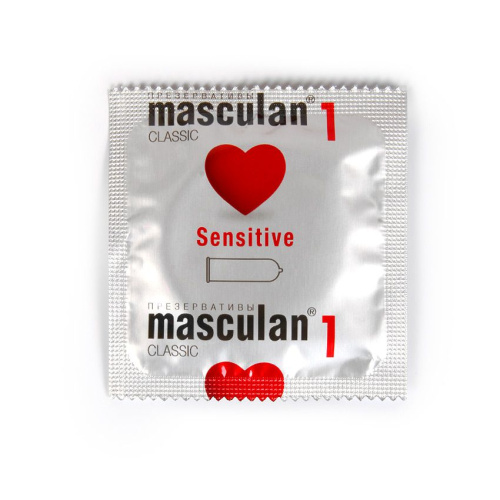 Нежные презервативы Masculan Classic 1 Sensitive - 150 шт. фото 3