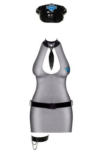 Костюм сотрудника полиции Police из 5 предметов фото 2