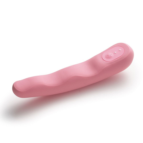 Розовый вибратор iroha Fit Minamozuki Nadeshiko - 17,7 см. фото 3