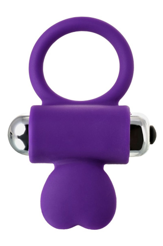 Фиолетовое виброкольцо с ресничками JOS PERY фото 5