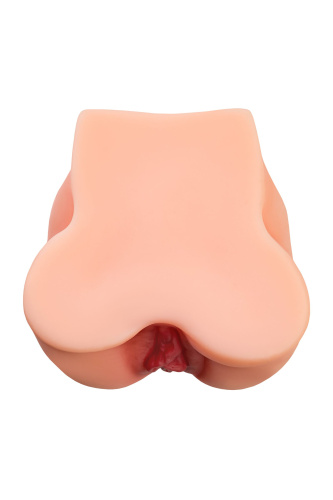 Реалистичный мастурбатор в форме попки с 2 любовными входами фото 4