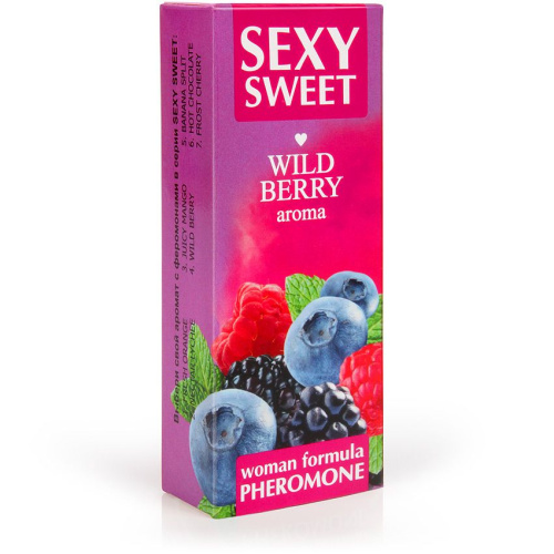 Парфюмированное средство для тела с феромонами Sexy Sweet с ароматом лесных ягод - 10 мл. фото 3