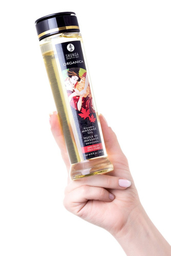 Массажное масло с ароматом кленового сиропа Organica Maple Delight - 240 мл. фото 4