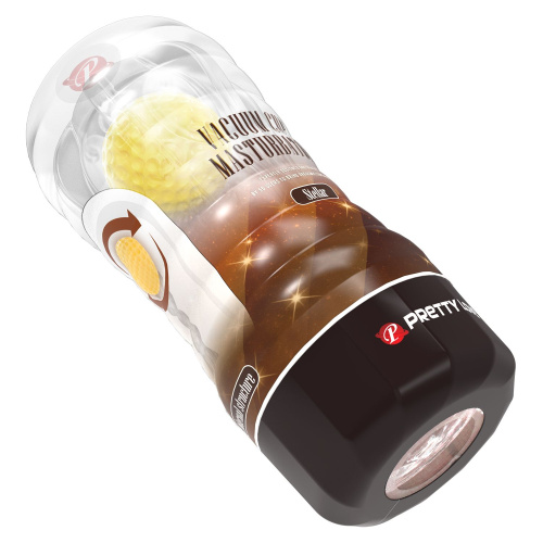 Прозрачный текстурированный мастурбатор Vacuum Cup Masturbator Stellar фото 4