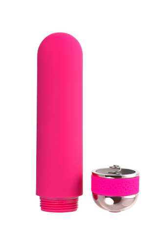 Розовый нереалистичный мини-вибратор Mastick Mini - 13 см. фото 5