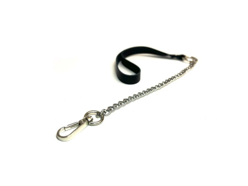 Поводок на цепочке Sex Game - 44 см. Поводок на цепочке Sex Game - 44 см.
