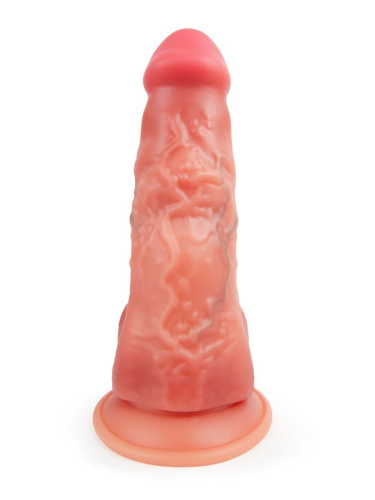 Телесный вибратор-реалистик с пультом ДУ - 25 см. фото 5 Телесный вибратор-реалистик с пультом ДУ - 25 см. фото 5