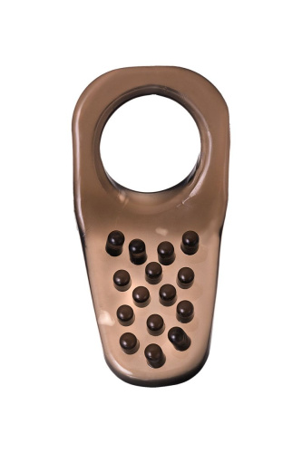 Дымчатое эрекционное кольцо с точками фото 2