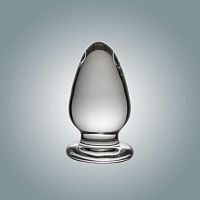 Анальная втулка из стекла - 8 см.