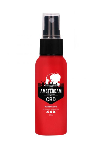 Стимулирующее массажное масло CBD from Amsterdam Massage Oil - 50 мл. фото 3 Стимулирующее массажное масло CBD from Amsterdam Massage Oil - 50 мл. фото 3