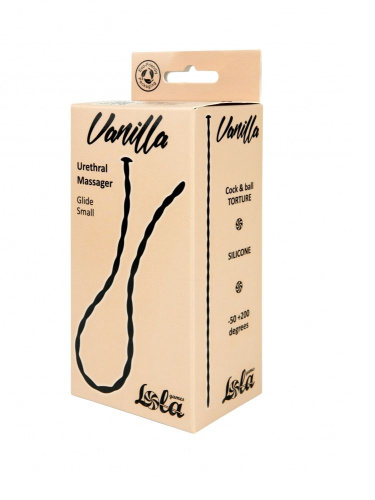 Черный уретральный массажер Glide Small - 30 см. фото 2 Черный уретральный массажер Glide Small - 30 см. фото 2