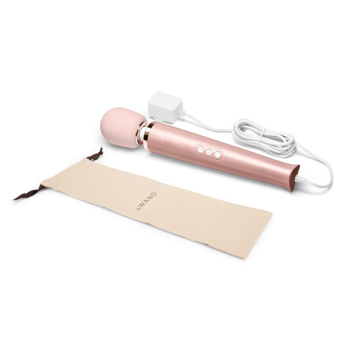 Проводной жезловый вибромассажер Le Wand Powerful Plug-In Vibrating Massger - 34 см. фото 6