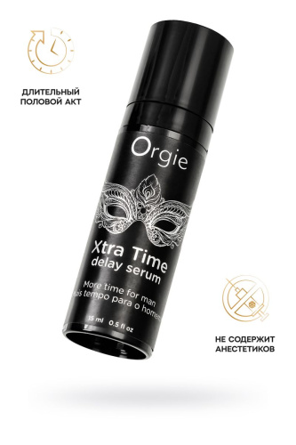 Пролонгирующая сыворотка ORGIE Xtra Time Delay Serum - 15 мл. фото 2