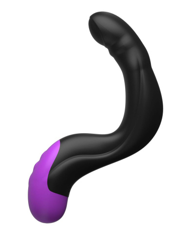 Черно-фиолетовый вибромассажёр простаты Hyper-Pulse P-Spot Massager фото 2